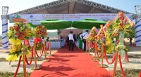Lễ khởi công Nhà xưởng công nghệ cao Long Hậu - Đà Nẵng tại Khu công nghệ cao Đà Nẵng