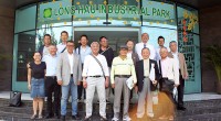 Đoàn doanh nghiệp tỉnh Gunma Nhật Bản tham quan KCN Long Hậu