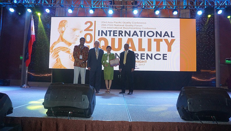Công ty CP Long Hậu xuất sắc nhận Giải thưởng quốc tế Châu Á - Thái Bình Dương 2017
