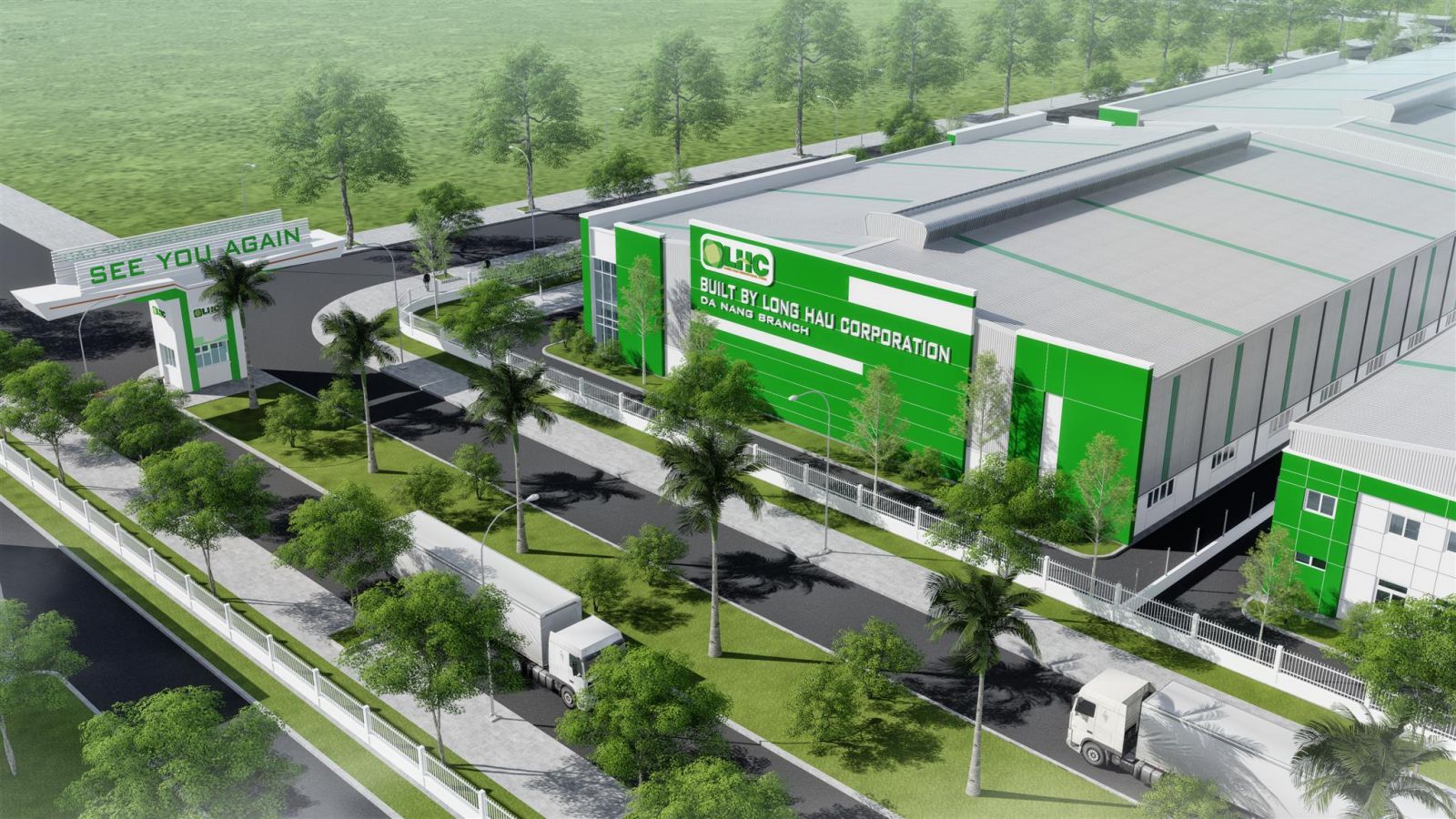 Nhà xưởng phụ trợ Khu công nghệ cao